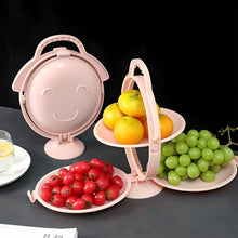 3 - Layer Foldable Multi - Purpose Snack, Fruit & Dessert Serving Stand (1 Pc) - justgrabit.in | Just Grab It