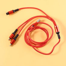 3 in 1 High - Quality Multi - Charging Cable - justgrabit.in | Just Grab It