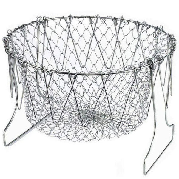 Foldable Strainer Chef Basket - Justgrabit Inc.