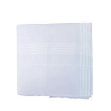 Men's King Size Formal Handkerchiefs for Office Use - Pack of 12 - Justgrabit Inc.