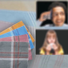 Men's King Size Formal Handkerchiefs for Office Use - Pack of 12 - Justgrabit Inc.