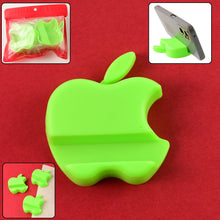 Apple - Shaped Plastic Mobile Phone Holder (3 Pc & mix color) - justgrabit.in | Just Grab It