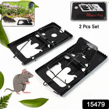Mouse Trap Catcher Rodent Traps Mice Control Mice Snap Kill Trap (2 Pc) - Justgrabit Inc.