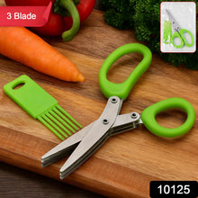 Premium 3 - Blade Multipurpose Kitchen Scissors with Cleaning Comb - justgrabit.in | Just Grab It