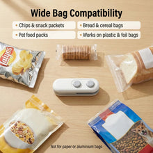 Mini Bag Sealer, 2 in 1 Seal & Cutter Heat Sealers - justgrabit.in | Just Grab It