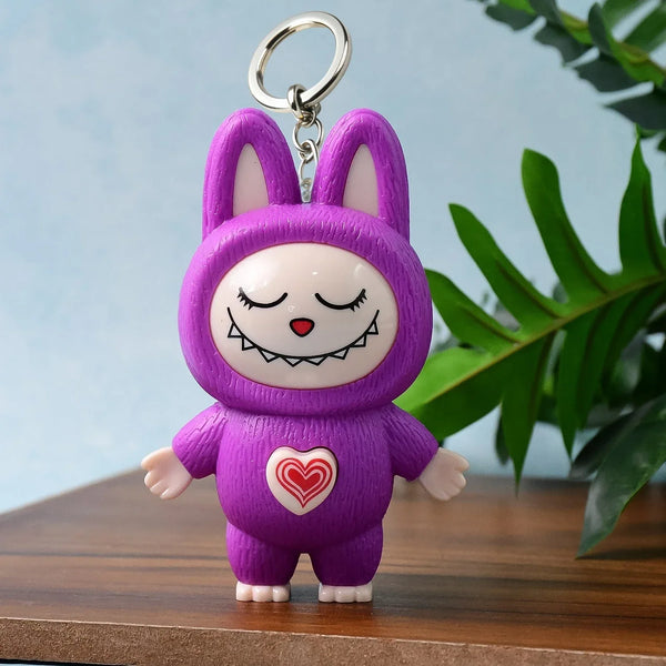 Cartoon Character Face Changing Toy With Key Holder, Keychain (1 Pc) - Justgrabit Inc.