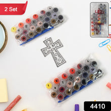 Paint by Number Kits 2 Set 20 Number Color, 6 paint brushes (2 Set) - justgrabit.in | Just Grab It
