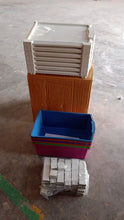 6 - Layer Multi - Colored Plastic Storage Drawer Cabinet - Justgrabit Inc.