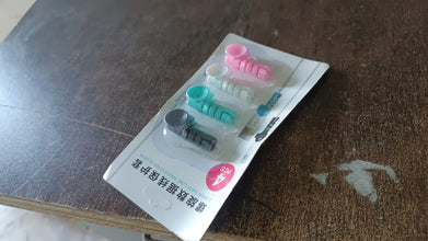 Cable Cord Protector Saver with Suction end (Suction Winder / 4 Pcs Set) - justgrabit.in | Just Grab It