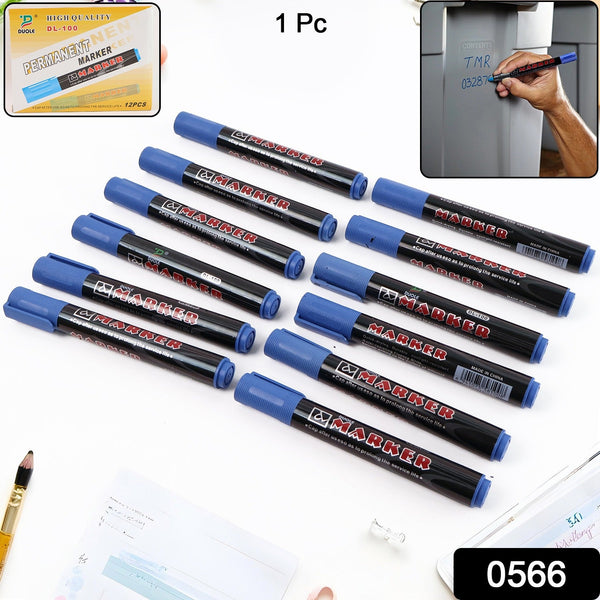 Jumbo Tip Whiteboard Blue Ink Marker (1 Pc) - justgrabit.in | Just Grab It