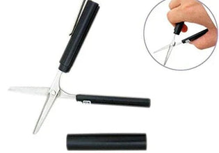 Pen Style Design Portable Scissors for Multipurpose Use - Justgrabit Inc.