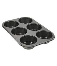 Non - Stick Reusable Cupcake Baking Slot Tray for 6 Muffin Cup - Justgrabit Inc.