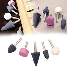 ' - 5 Pcs Shank Abrasive Mounted Stone (Multicolour) - Justgrabit Inc.