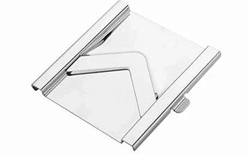 6 in 1 Stainless Steel Kitchen Chips Chopper Cutter Slicer and Grater with Handle - Justgrabit Inc.