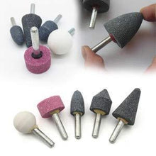 ' - 5 Pcs Shank Abrasive Mounted Stone (Multicolour) - Justgrabit Inc.