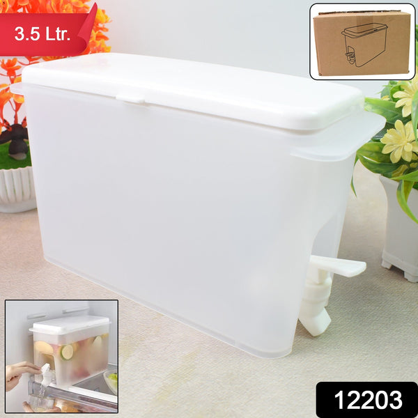 Drink Dispenser Portable Water Jug with Faucet (3.5 Ltr.) - justgrabit.in | Just Grab It