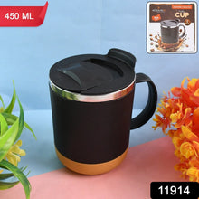 Insulated Coffee Mug with Spill - Proof Lid (Approx 450ML & 1 Pc) - Justgrabit Inc.