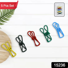 Metal Clothes pins Clips (5 Pcs Set) - Justgrabit Inc.