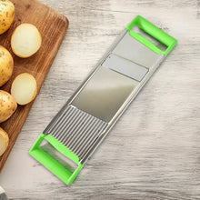 Apex Stainless Steel Vegetable Slicer (2 - in - 1) - Justgrabit Inc.