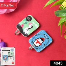 Multipurpose Strong Cartoon Hook Self - Adhesive hooks (2 Pc Set) - justgrabit.in | Just Grab It