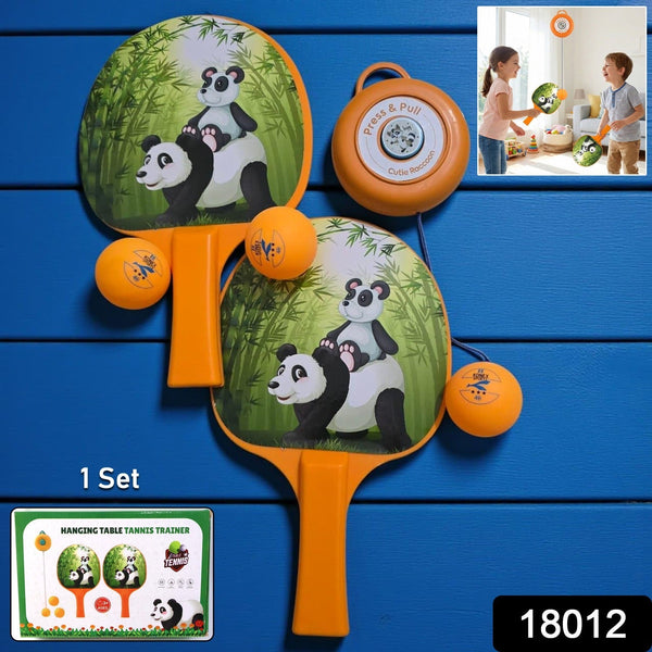 Hanging Table Tennis Trainer Set for Kids (1 Set) - justgrabit.in | Just Grab It