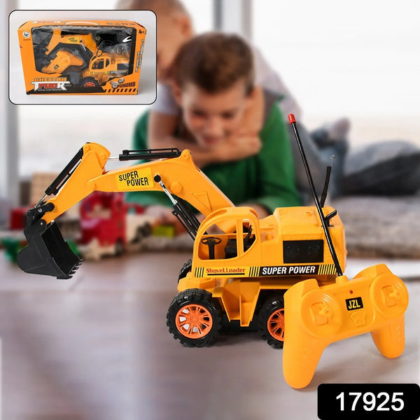 Plastic JCB Construction Toy Remote Control JCB Toys for Kids Boys, Super Power Remote Control JCB Truck Construction Toy (1 Set) - Justgrabit Inc.