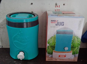 Water Jug Camper with Tap Plastic Insulated Water 3.5 Liter Water Storage Cool Water Storage for Traveling Water Jug 3.5 Ltr - justgrabit.in | Just Grab It