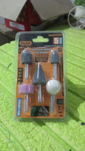 Abrasive Mounted Stone Grinding Wheel Head Grinding Burr Wheel Rotary Tools Set 5 Pcs - justgrabit.in | Just Grab It
