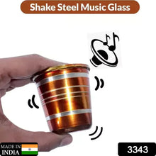 Stainless Steel Glass with Bell Sound for Kids Boys and Girls Glass Set Water/Juice Glass, Stainless Steel Baby Musical Toy Glass - justgrabit.in | Just Grab It