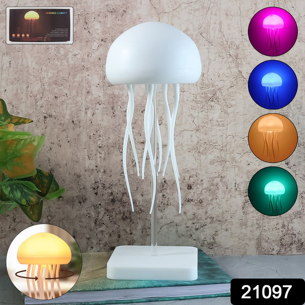 Jellyfish Shape LED Mood Light Lamp (1 Pc) - justgrabit.in | Just Grab It