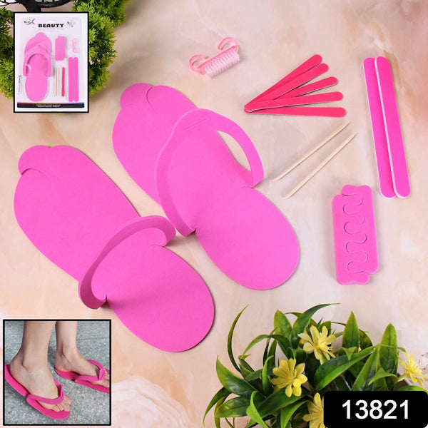 Salon Pedicure Kit, Professional Pedicure Tools Set (13 Pcs Set) - justgrabit.in | Just Grab It