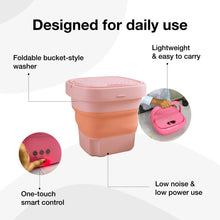 Portable Washing Machine, Foldable Washer and Dryer Combo (1 Set / Mix Color) - justgrabit.in | Just Grab It