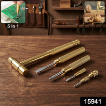 Multi Purpose 5 - in - 1 Small Hammer Tool with Interchangeable Screwdriver - justgrabit.in | Just Grab It