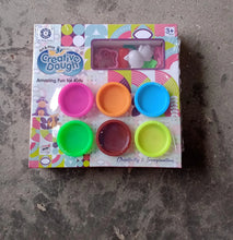 Non - Toxic Creative 50 Dough Clay Mould 5 Different Colors, (Pack of 6 Pcs) - Justgrabit Inc.