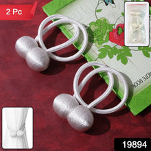 Magnetic Curtain Tiebacks - (2 Pc / Set) - justgrabit.in | Just Grab It
