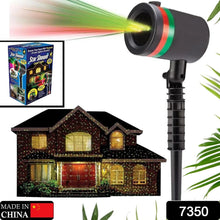 Star Fairy Motion Laser Projector – Multicolor Decorative Light for Indoor & Outdoor Festivities (No Remote) - Justgrabit Inc.