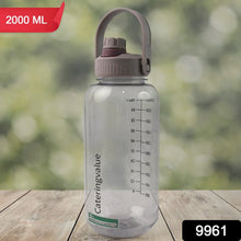 Plastic water bottle With Carry Handle (1 pc / 2000 ML) - Justgrabit Inc.
