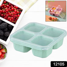 4 Compartment Food Storage Containers (1 Pc) - justgrabit.in | Just Grab It