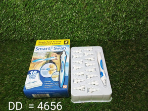 Smart Swab Silicone Easy Earwax Removal with 16 Replacement Disposable Soft Tips / Ear Wax - Justgrabit Inc.