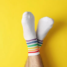 7372 Mix Design Socks for Men. Premium ankle Length sports socks with thick cotton cushion - justgrabit.in | Just Grab It
