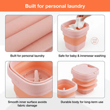 Portable Washing Machine, Foldable Washer and Dryer Combo (1 Set / Mix Color) - justgrabit.in | Just Grab It