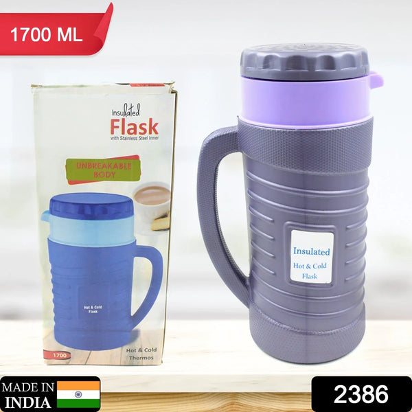 Stainless Steel Thermos Flask (Multiple Sizes): Travel Mug, Coffee, Tea (Leakproof), Tumbler - Justgrabit Inc.