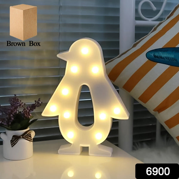 Penguin Shaped Light LED Light Kids Room (1 Pc / Battery Not Included) - justgrabit.in | Just Grab It