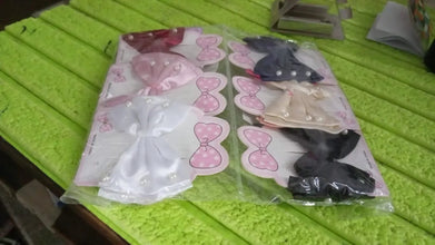 Hair Bow Knot Clip Suitable For Girls (1 Pc / Multicolour), Hair accessories - justgrabit.in | Just Grab It