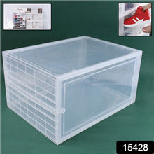 Shoe Storage Box, Shoe Box Clear Plastic Stackable (1 Pc) - Justgrabit Inc.