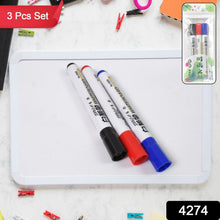 Mix Color Marker Pen used in all kinds of school, college (3 Pcs Set) - justgrabit.in | Just Grab It