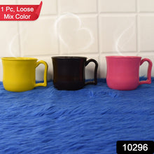 Premium Plastic Coffee / Tea Cups / Mug with Handle (1 Pc / Loose / Mix Color) - justgrabit.in | Just Grab It