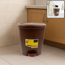 Homeware Dustbin Clean Mini Small Size Plastic Pedal Dustbin Used For Kitchen, Office, Car (1 PC) - Justgrabit Inc.