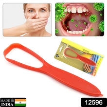 Plastic Tongue Cleaner For Kids & Adults | Tongue Scraper For Bad Breath, Maintain Oral Hygiene for Daily Use | for Fresh Breath & Bacteria Removal | Improved Taste Plastic With Handle Tongue Cleaner (1 Pc ) - Justgrabit Inc.