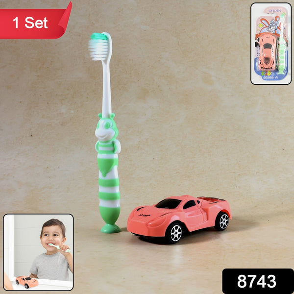 Kids Toothbrush and Car Toy Set - justgrabit.in | Just Grab It
